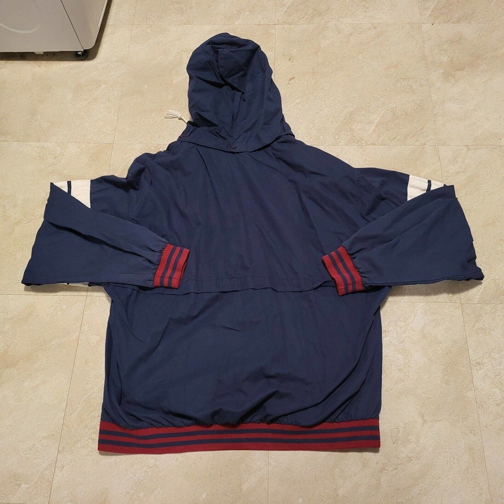VTG 90s Gap Mens Pro Team 6-2‎ 1/4 Zip Pullover Hooded Jacket Size XL - Picture 10 of 11
